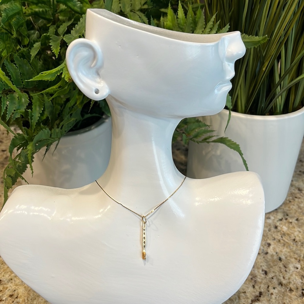 Solid 14K Toothbrush Pendant